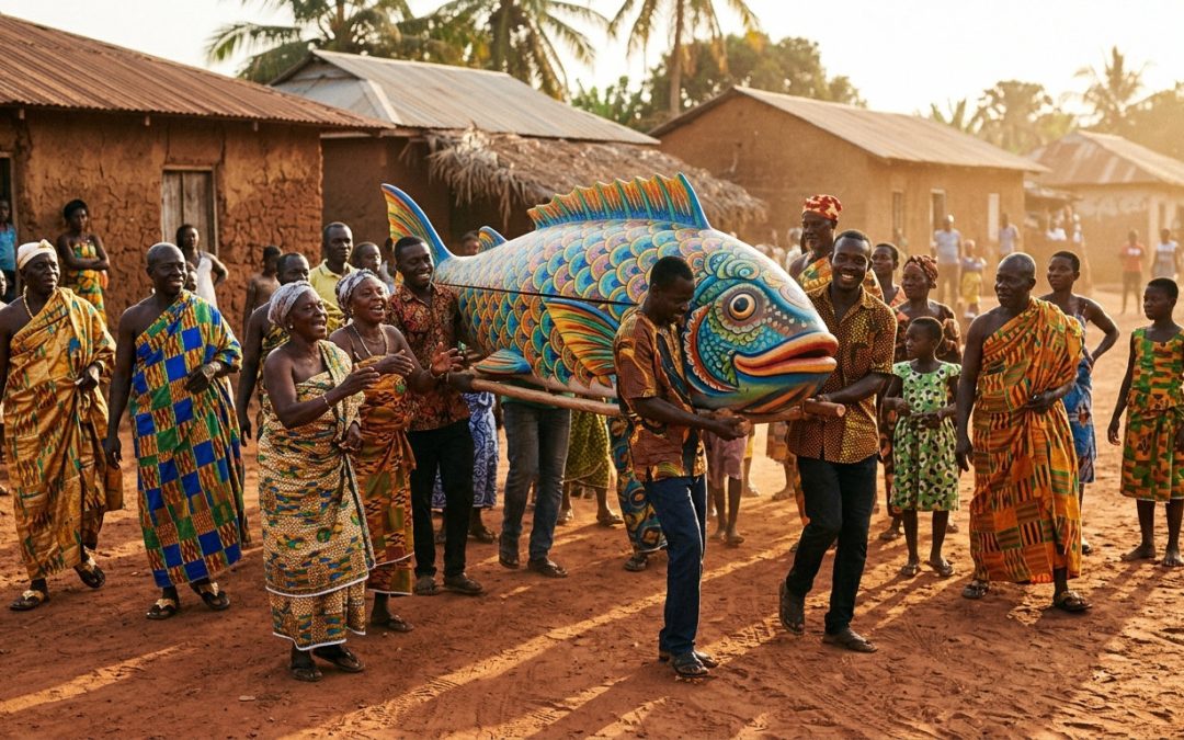 Cuando el ataúd lo dice todo: los féretros personalizados de Ghana
